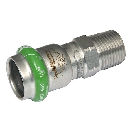 Apollo Strt, SS, Press-fit 1 in, MNPT 3/4 in 123456938