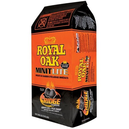 Royal Oak 198-200-128 Instant Charcoal Briquette, 6.2 lb 198-274-128
