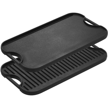 Lodge Logic Pro Cast Iron Griddle Black LPG13