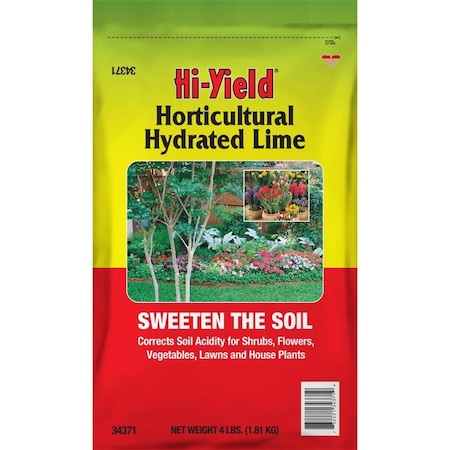 Hi-Yield Hydrated Lime 150 sq ft 4 lb 34371