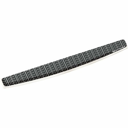 Fellowes Wrist Rest, Black Chevron 9550001