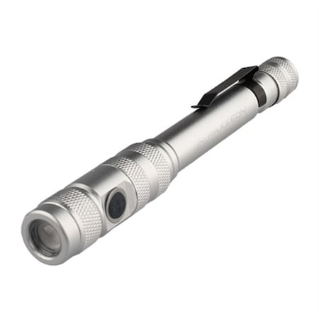 Maxxeon Workstar 369 Rechargeable Led Zoom Penlight/Inspection Light Usb-C, Silver 00369