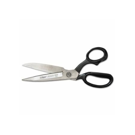 Crescent/Wiss Inlaid Wide Blade Bent Handle Industrial Shears, 12.5 OAL, Black, Sharp 186-W22W