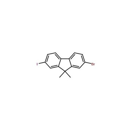 Ak Scientific 2-Bromo-7-iodo-9, 9-dimethyl-9H-fluorene (25g), CAS 319906-45-1 3519AB-25g