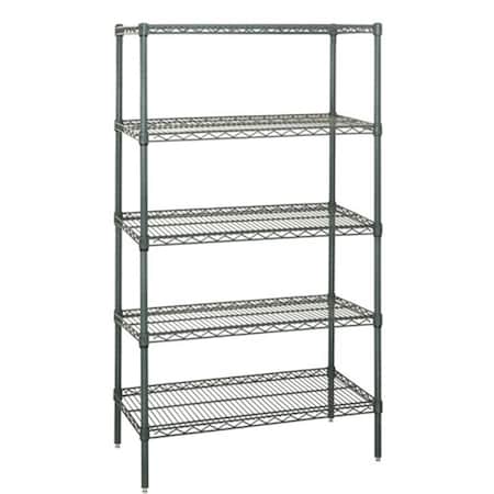 Betterbeds 5-Shelf Proform Wire Shelving Starter Kit, 18 x 54 x 54 in. BE1136433