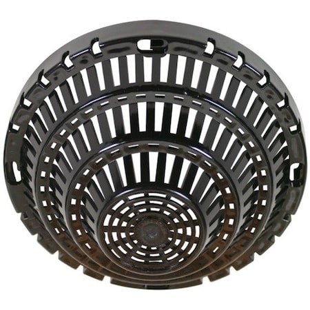 Safety Technology International Smoke Detector Damage Stopper Cover, Polycarbonate, Flush Mount, 3 in D, Black STI-8100-BK