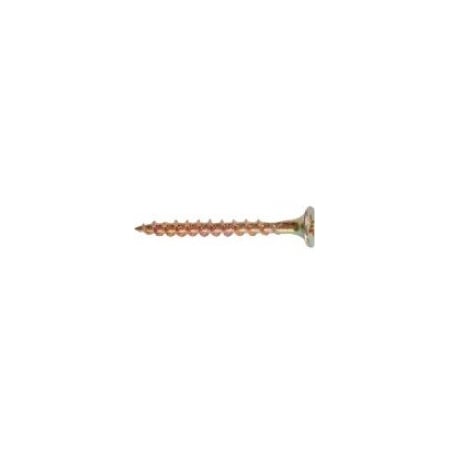 Dottie Drywall Screw, #6 x 2 in, Carbon Steel, Flat Head Phillips Drive, 100 PK WR62