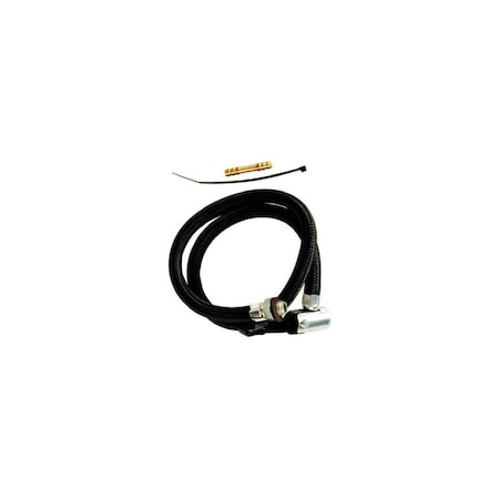 Custom Accessories 20-Inch Replacement Bicycle Pump Hose 55011