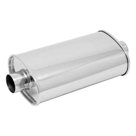 Vibrant Performance 2.25 in. Street Power Oval Muffler 1101