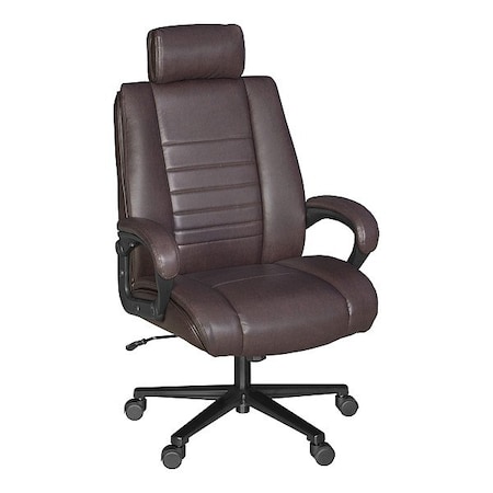 Regency Office Chair, 400 lb Cap., Black, 28 in W DUR001BR