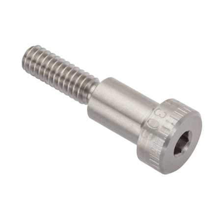 Ampg Shoulder Screw, 18-8 SS, 1/4-20", 9/16 L, 3A Thr Sz, 3/4 Thr Lg, 9/16 Shoulder Lg STR60138C09-1420