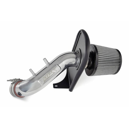 Hps Performance Air Intake Kit with Heat Shield, Polished, 827-737P