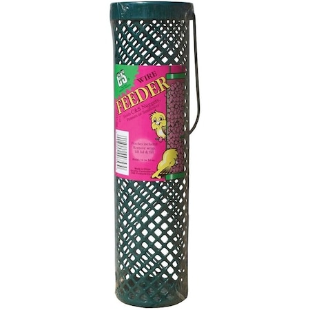 C&S Products Nuggets Wild Bird Feeder, 1114 in H, 24 oz, Plastic, Green CS753