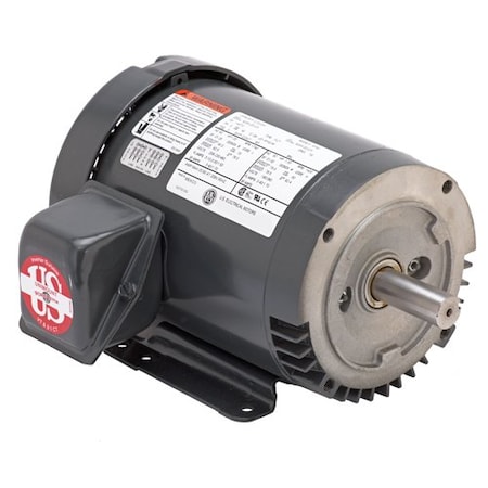 U.S. Motors Motor, 3HP, 3490rpm, 145TC, 60Hz, 208-230/460 U3P1AFC
