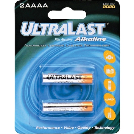 Ultralast NABC UltraLast Alkaline AAAA Size General Purpose Battery - Alkaline UL2AAAA