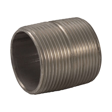 Proline Series Stainless Steel 1-1/4-in MIP x Close Sch40 Nipple SN-925