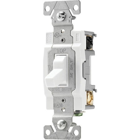 Cooper Wiring Switch C-Grade 4-Way Tri/Cmbo CSB415W