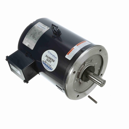 Marathon C124C 5 HP General Purpose Motor, 184T Frame, 3-Phase 60Hz, 230/460V DP MC124C