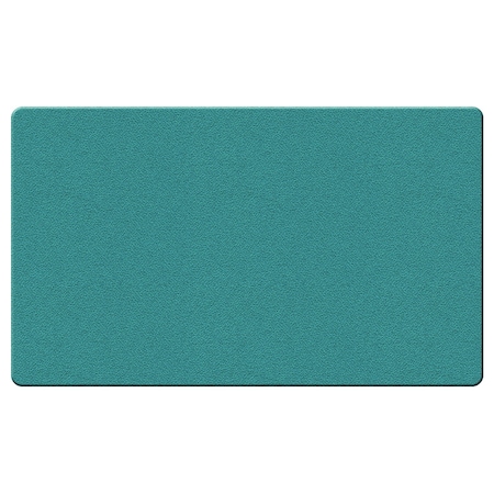 Ghent Fabric Wrapped Bulletin Board, 4'H x 6'W, Teal TF46-97