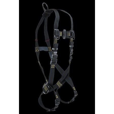 Falltech 7047BFD Fall Protection Harness, L, 425 lb, Mating Chest/ Mating Leg Straps 7047BFDL
