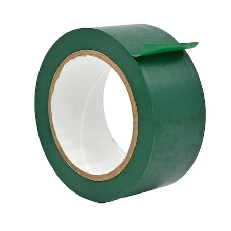 Wod Tape PVC, Emerald Green, 2 inch (48mm) W., 6 mil Thickness, 24 PK WOD VTC606-02000-24-60-EMG