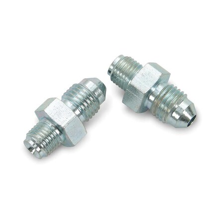 Earls 591972ERL Short Steel Brake Caliper Adapter, -04 AN to 0.38 in.-24 Port EAR591972ERL