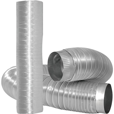 Dundas Jafine MFX46C2XZW 4 IN X 6 FT SEMI-RIGID ALUMINUM DUCT MFX46C2X7W