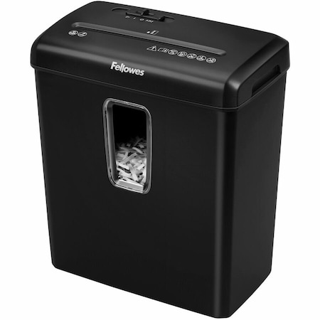 Fellowes SHREDS 6 SHEETS PER PASS 70GSM INTO 4X34MM CROSS-CUT PARTICLES SECURITY LEVEL 6008004