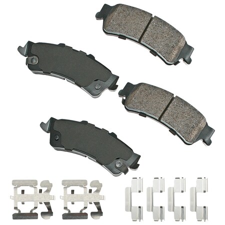 Akebono Street Perf Pad, Asp792A ASP792A