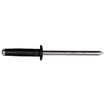 Auveco Split-Type Rivet 5/32in Diameter 3/64in-1/4in Grip Aluminum, 25PK 18461