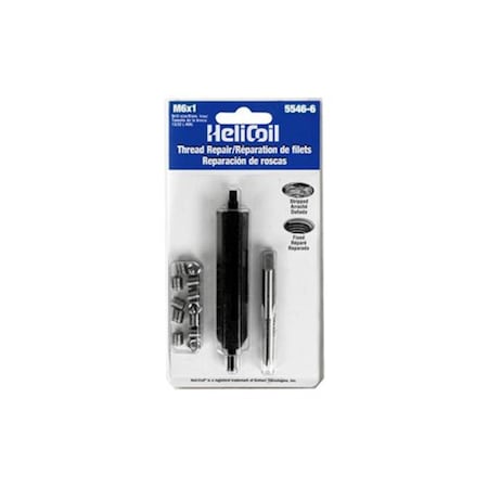 Stanley Engineered Fastening 55466 Thread Repair Kit, 6 mm. x 1 In. H23-55466