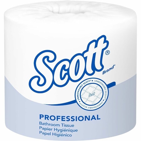 Scott Scott Bathroom Tissue, Standard, 1 Ply, 1210 Sheets, White, 80 PK 05102