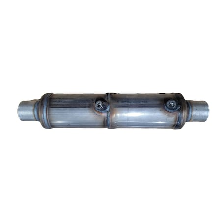 Neae Catalytic Catalytic #19-30012 Universal Tier 3 XXL Catalytic Converter 2 in ID/OD 2 O2 Bosses 19-30012