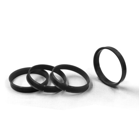 Coyote Wheel Accessories HUB CENTRIC RINGS 571 Millimeter Inside Diameter 67 Millimeter Outside Diameter Orange Plastic 67-5710