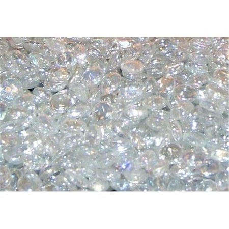 Cunningham Gas Products Real Fyre  40 lbs Bucket Fyre Gems - Glacier GLG-40-C