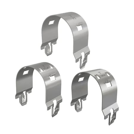 Dakota Systems Clamp, EMT; Strut Use, 1-1/2 in, Steel, SST DS-CC-112EMT-PT/50