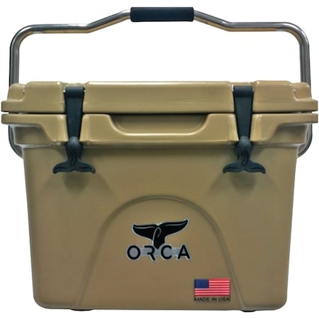 Orca ORCA ORCT020 Cooler, 20 qt Cooler, Tan ORCT020