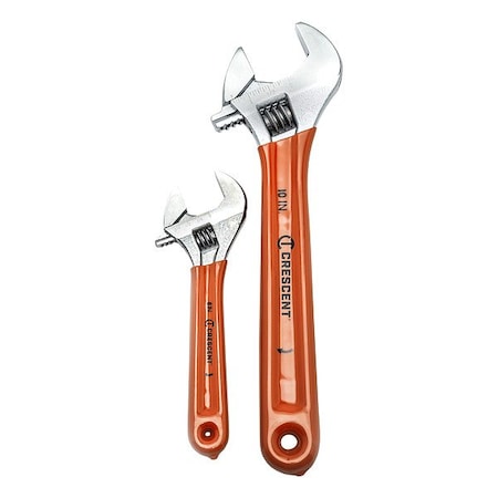 Crescent Adjustable Wrenches & Sets, Steel AC2610VS