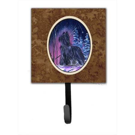 Carolines Treasures Starry Night Briard Leash Holder Or Key Hook SS8366SH4