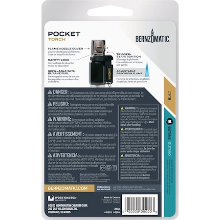 Bernzomatic Pocket Torch 421992