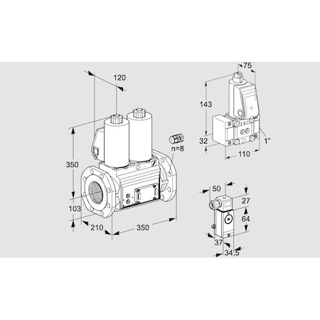 Honeywell Kromschroder VCS8100F05NNWL3E/PPZ-/3-3P KS88204864