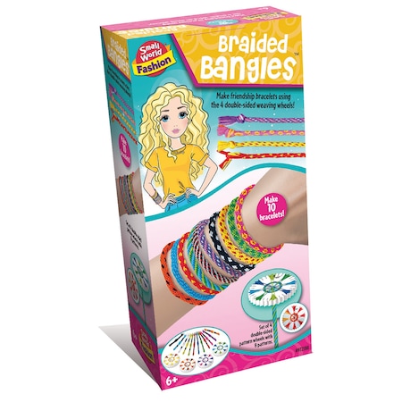 Small World Toys Braided Bangles Bracelet Kit 9721118