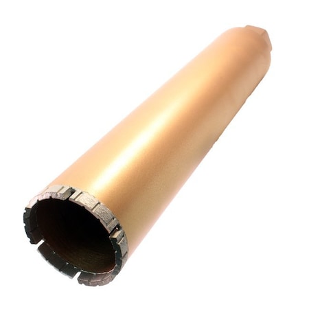 Continental Abrasives 2-1/2in x .145in x 1-1/4in-7 Threaded Long Barrel Wet Diamond Core bit DB-11025