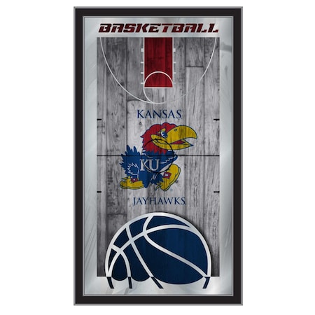 Holland Bar Stool Co Kansas State 15" x 26" Basketball Mirror MBsktKnsasU
