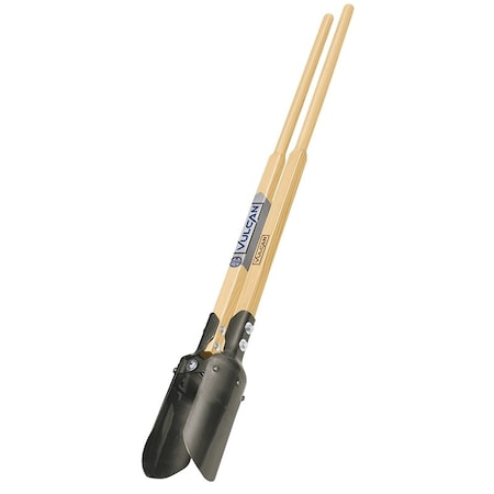 Vulcan Post Hole Digger, Steel Blade, Wood Handle 34559