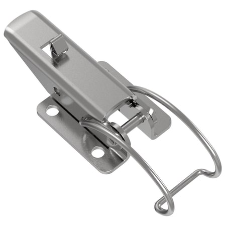 Southco Toggle Style Draw Latch, Medium Size, Exposed Mount, Stainless Steel, Passivated TL-40-115-52