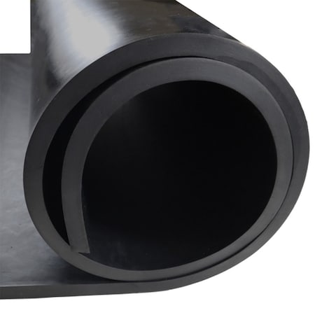 Rubber-Cal EPDM, Commercial Grade, 70A, 3/4 in x 36 in, 8ft 02-K209-0750-08
