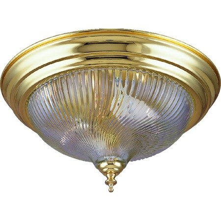 Boston Harbor Two Light Flush Mount Ceiling Fixture, 120 V, 60 W, 2-Lamp, A19 or CFL Lamp F51BB02-10193L