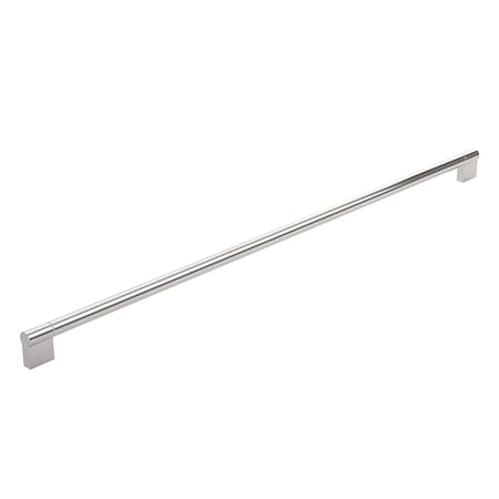 Richelieu Avellino Collection 22 5/8 in (576 mm) Center-to-Center Brushed Nickel Contemporary Cabinet Pull BP527576195