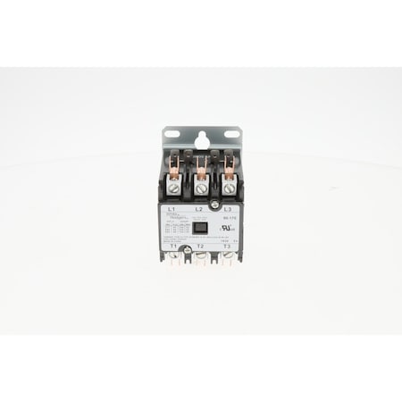 White-Rodgers Contactor, 3 Pole, 40A, 24V 90-170